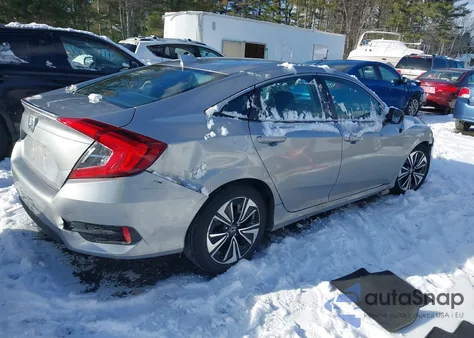 2017 Honda Civic Ex-T z USA, uszkodzony, nr VIN 19XFC1F39HE205554